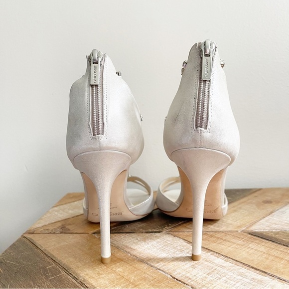 Jimmy Choo Faiza Crystal Sandals - Picture 6 of 12